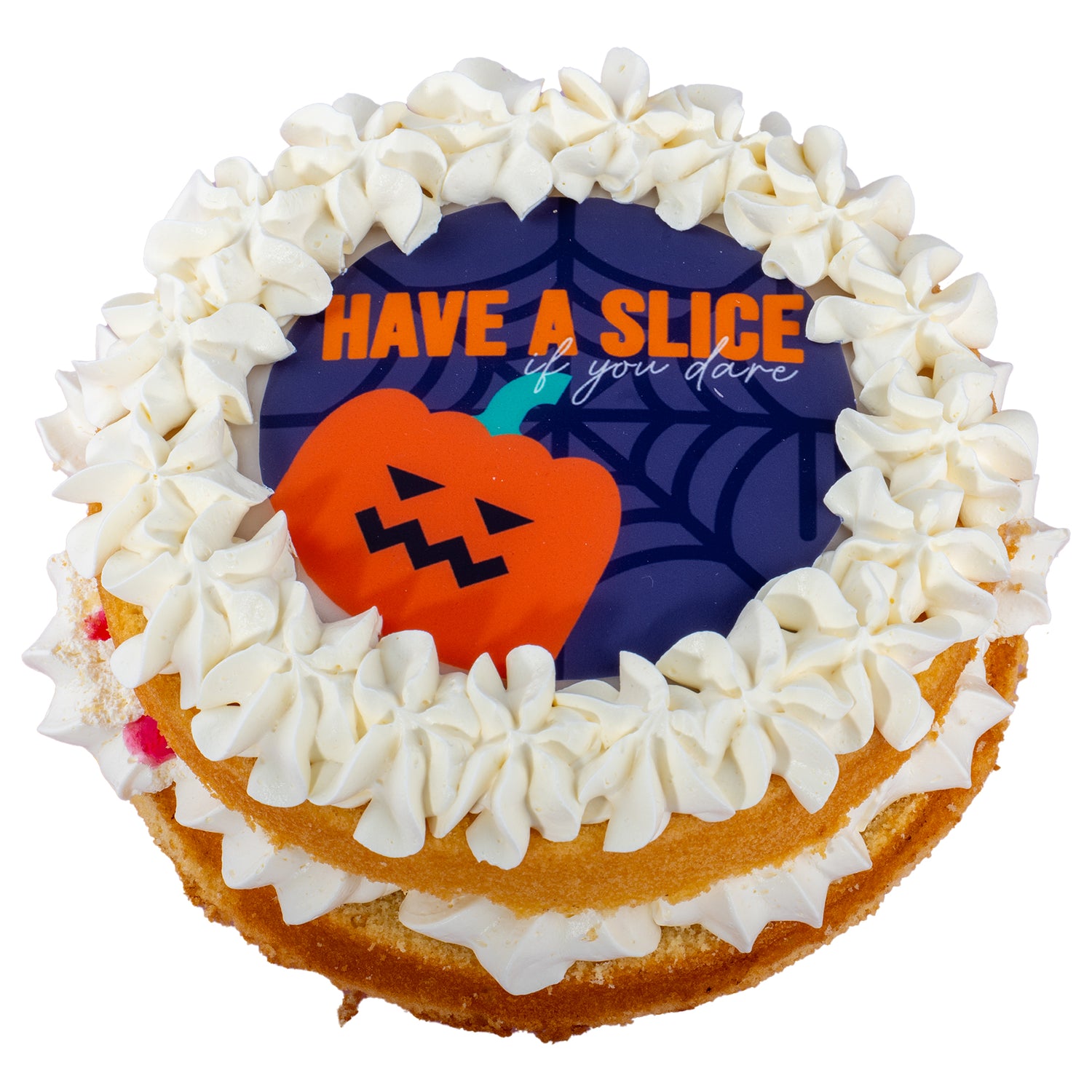 Have A Slice Halloween Small Round Cake
