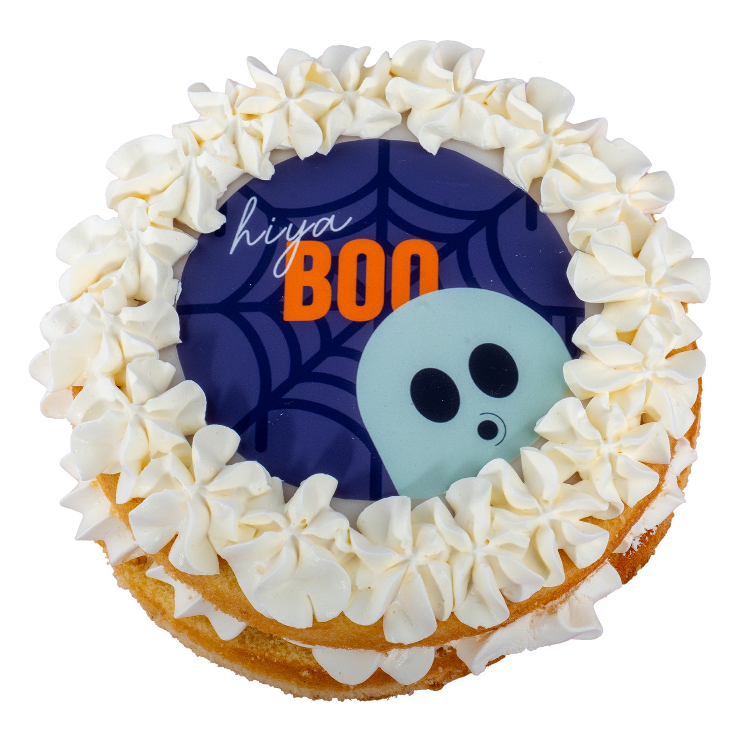 Hiya Boo Halloween Small Round Cake