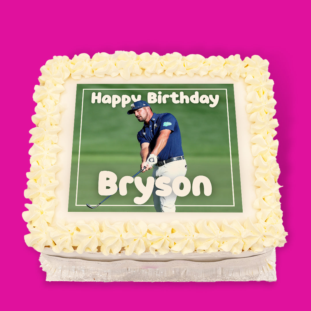 Golf Themed Pre-Designed Cakes