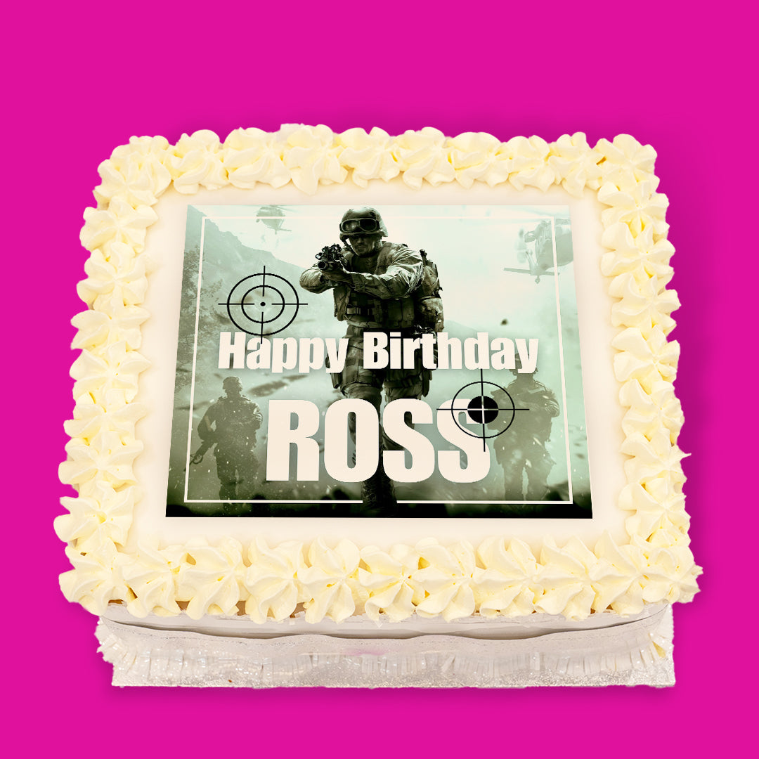 Gaming Pre-Designed Cakes