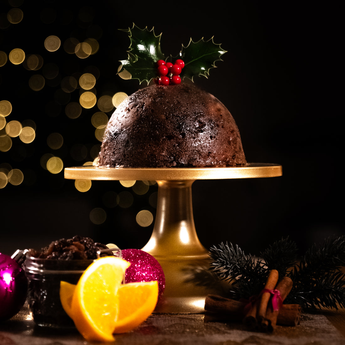 Christmas Pudding (No Peel/Alcohol)