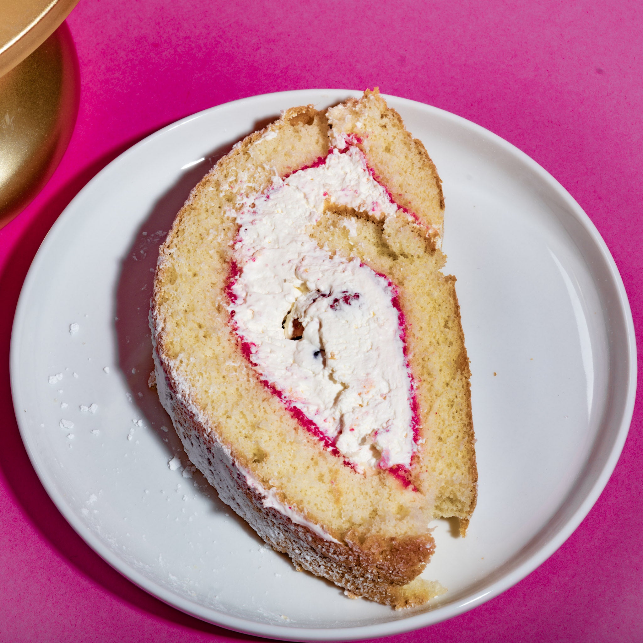 Plain Swiss Roll with Dairylite Cream