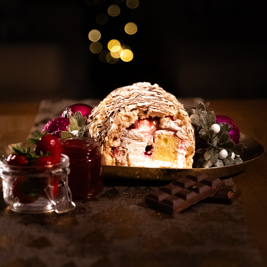 Roulade with Dairylite Cream