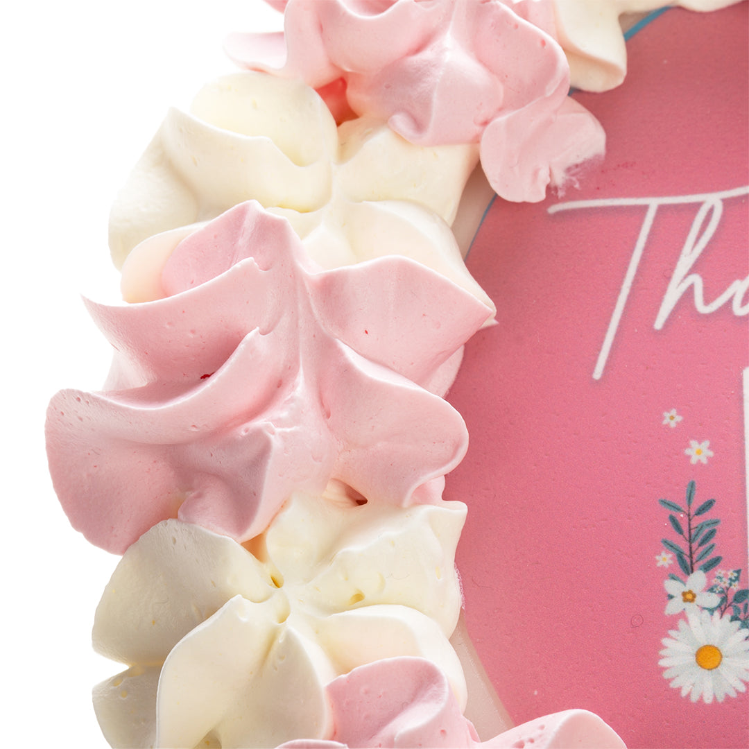 Thank You Mum Small Round Cake