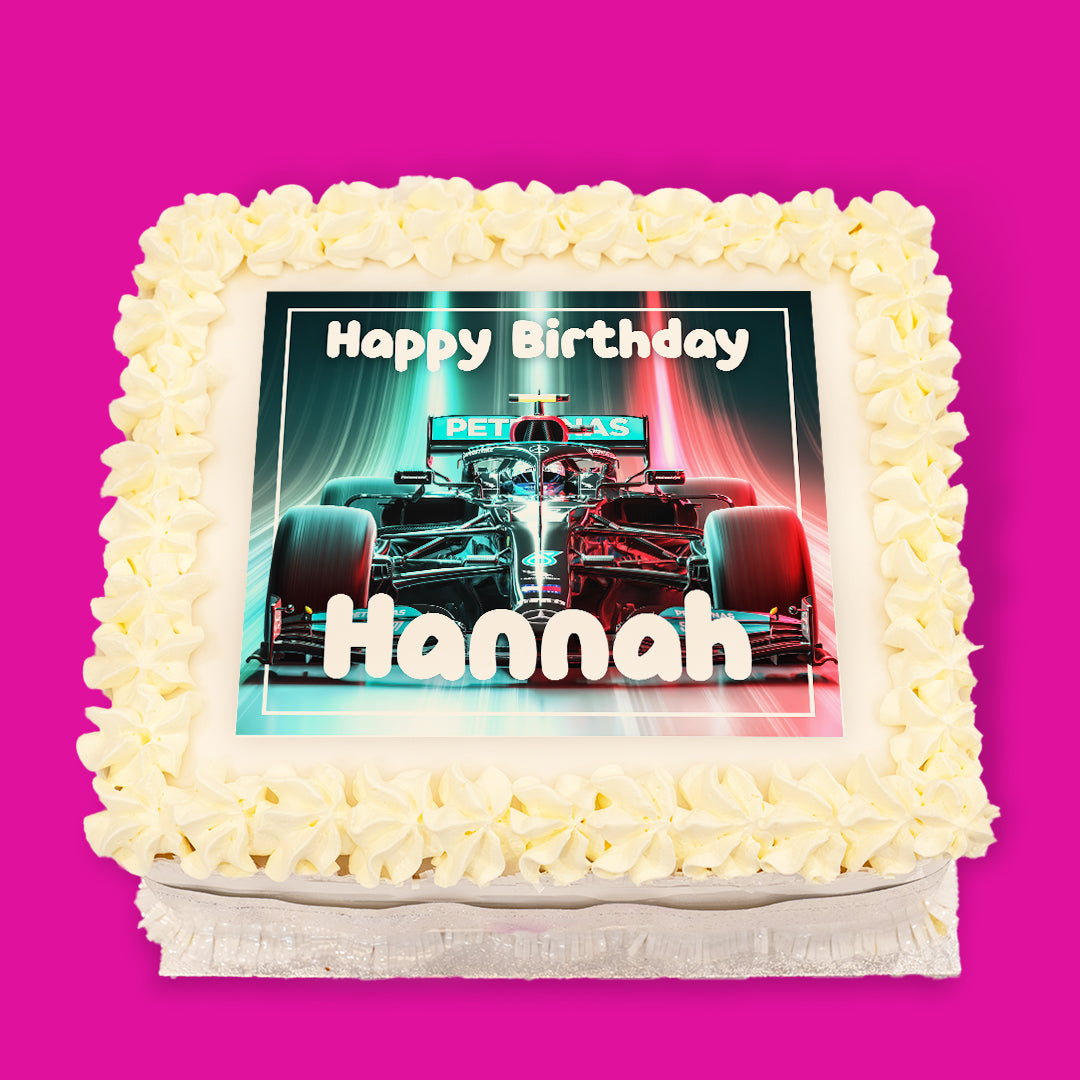 Motorsport Pre-Designed Cakes