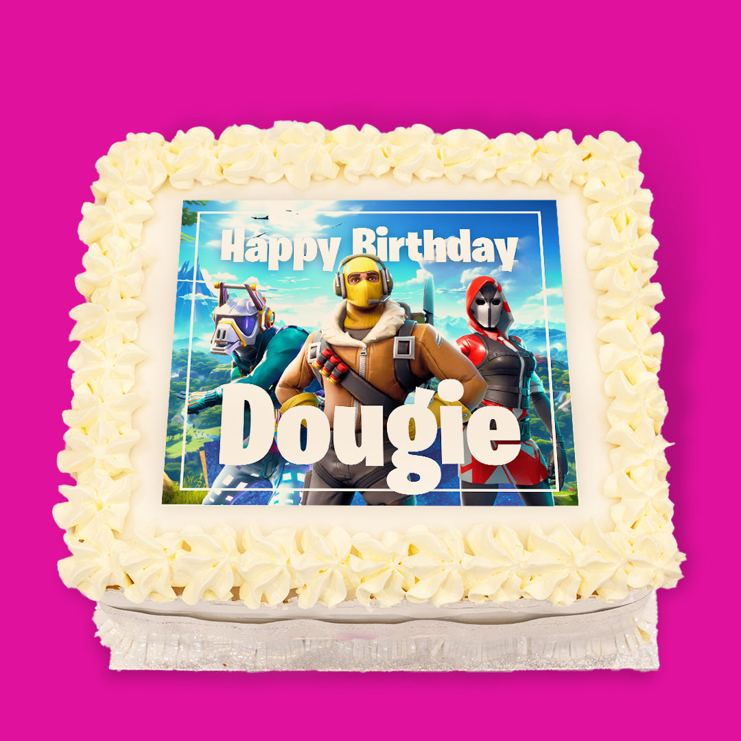 Gaming Pre-Designed Cakes