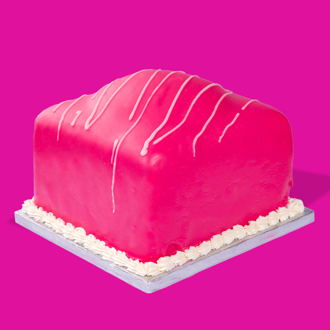 Giant Pink Fancy Cake