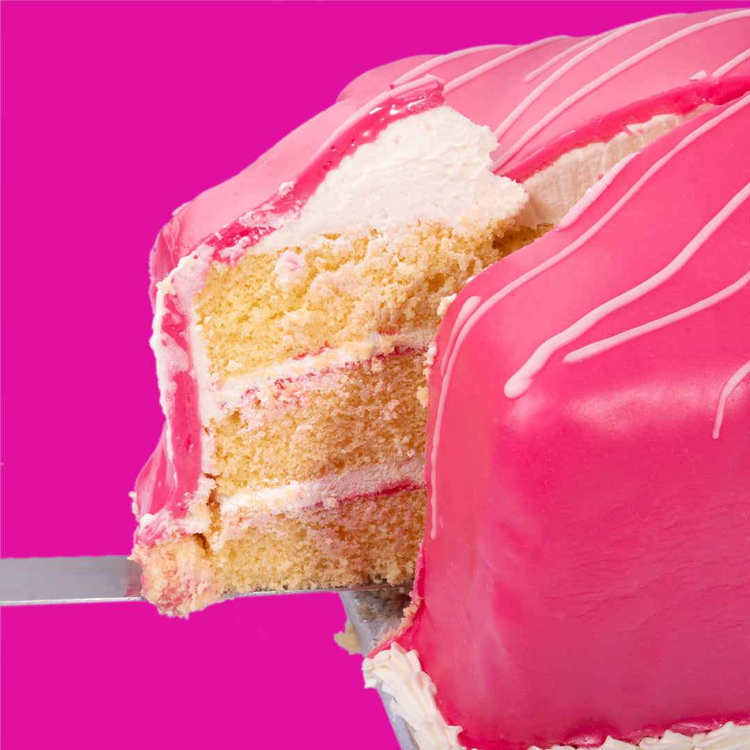 Giant Pink Fancy Cake