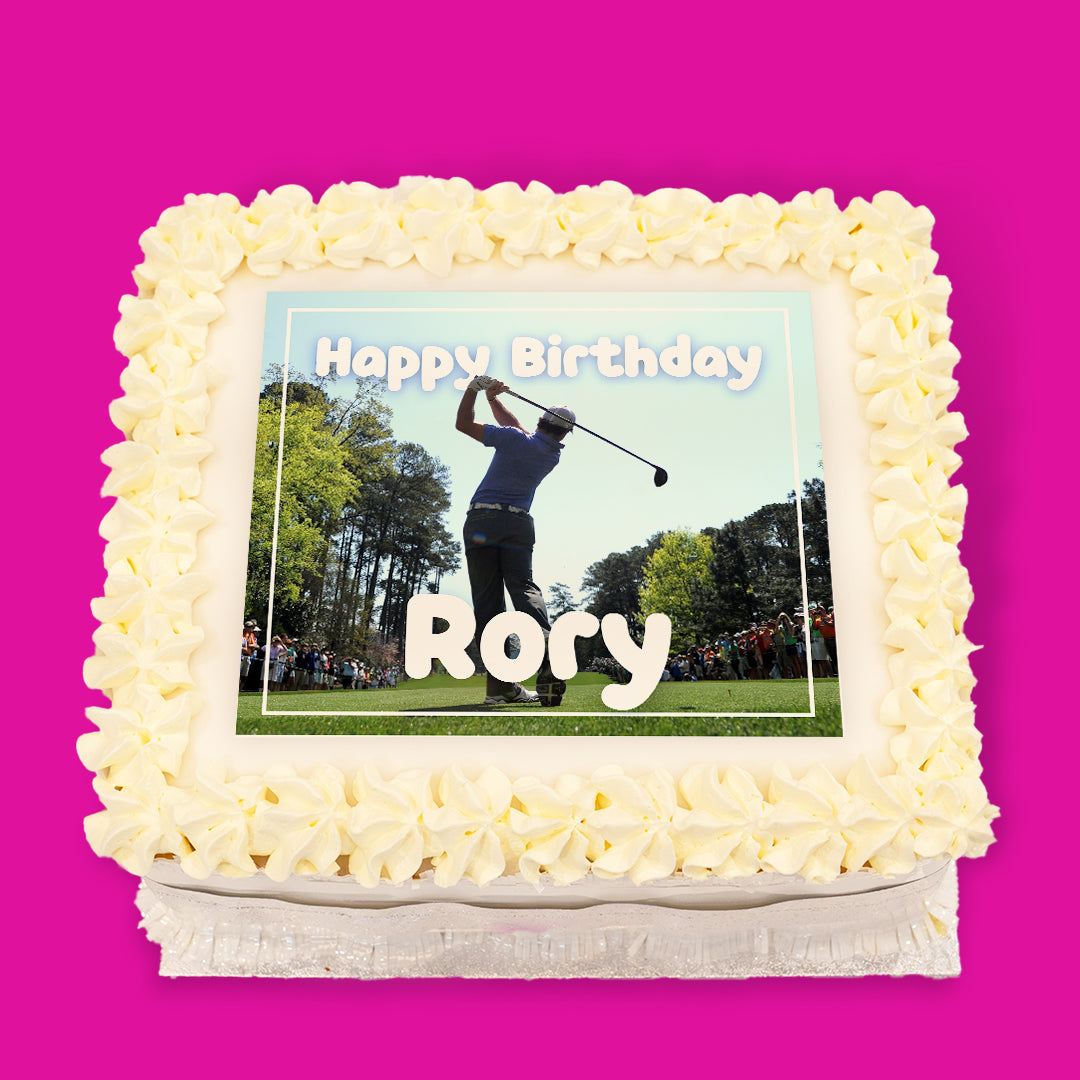 Golf Themed Pre-Designed Cakes