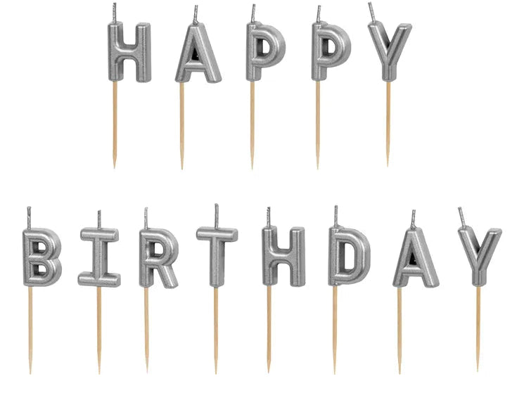 Happy Birthday Candles - 13 Pack