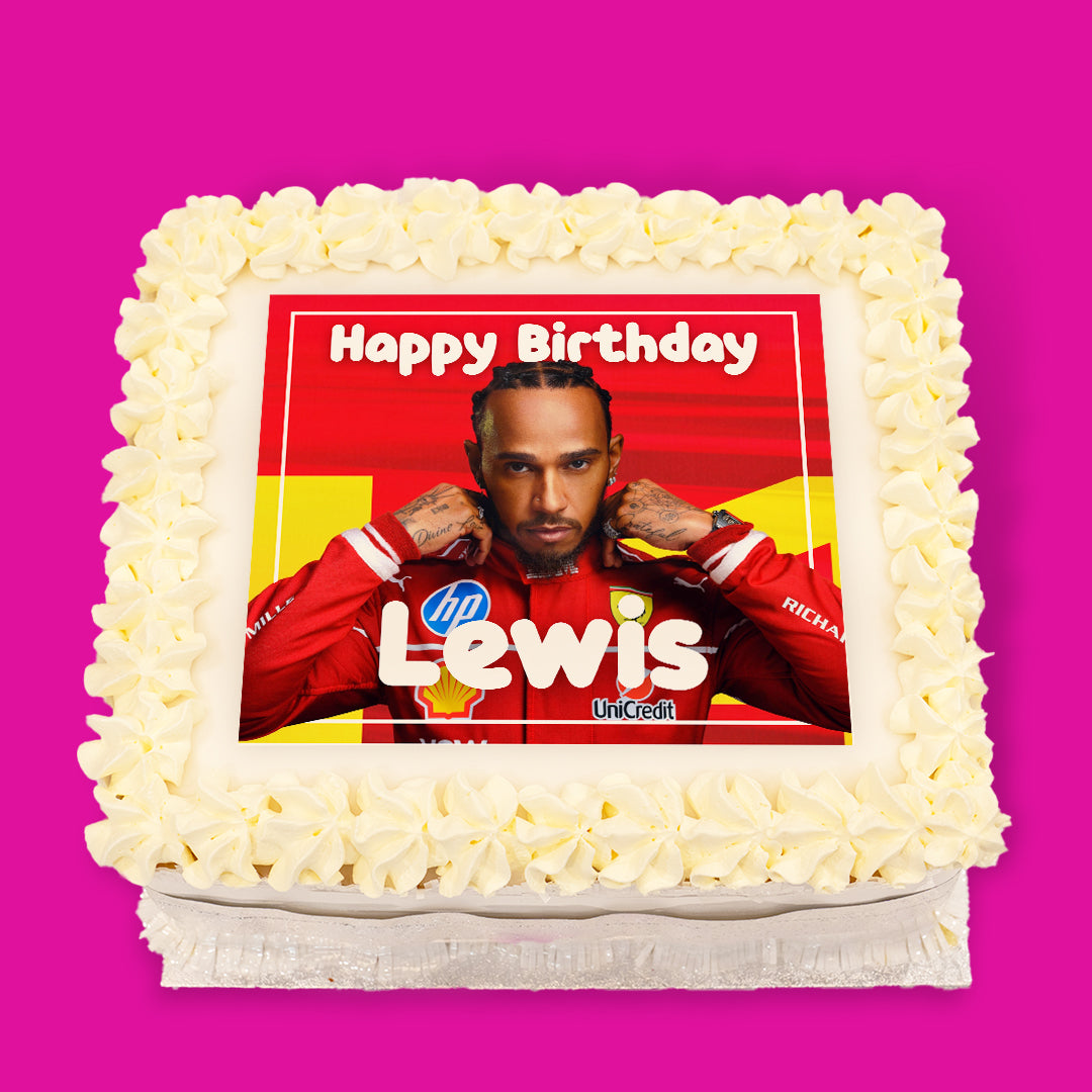 Motorsport Pre-Designed Cakes