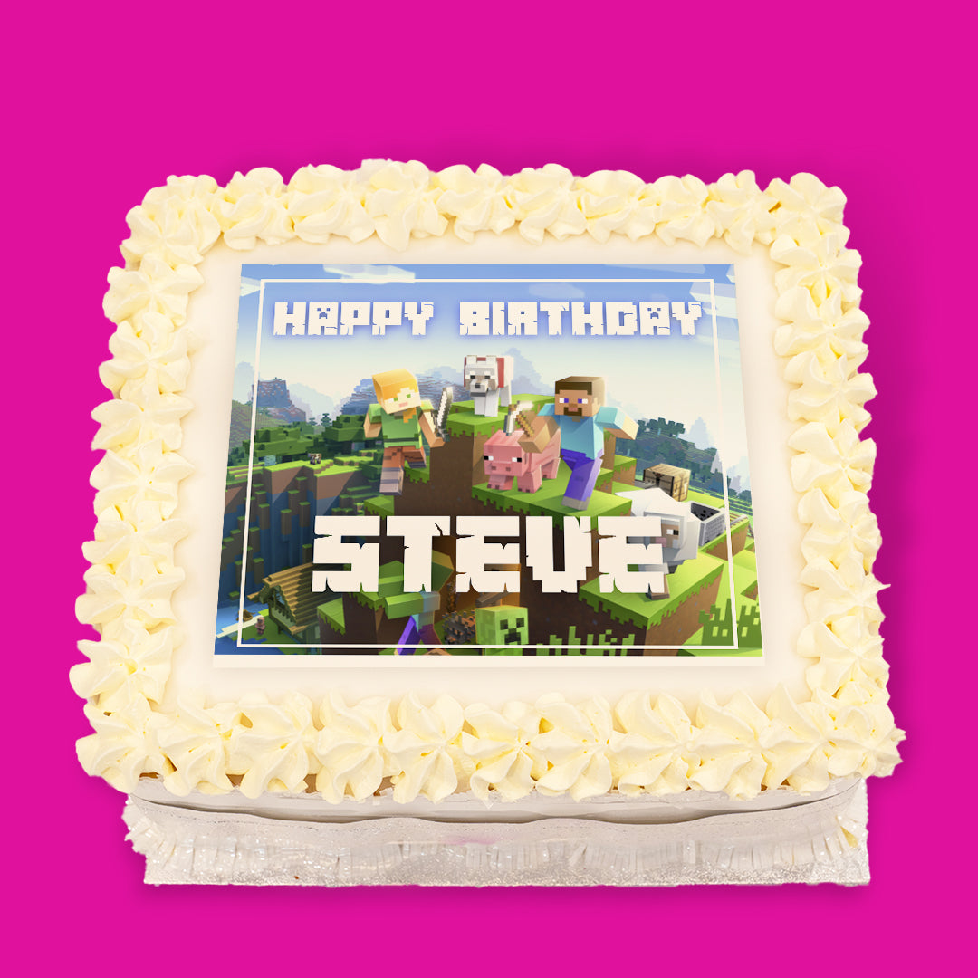 Gaming Pre-Designed Cakes