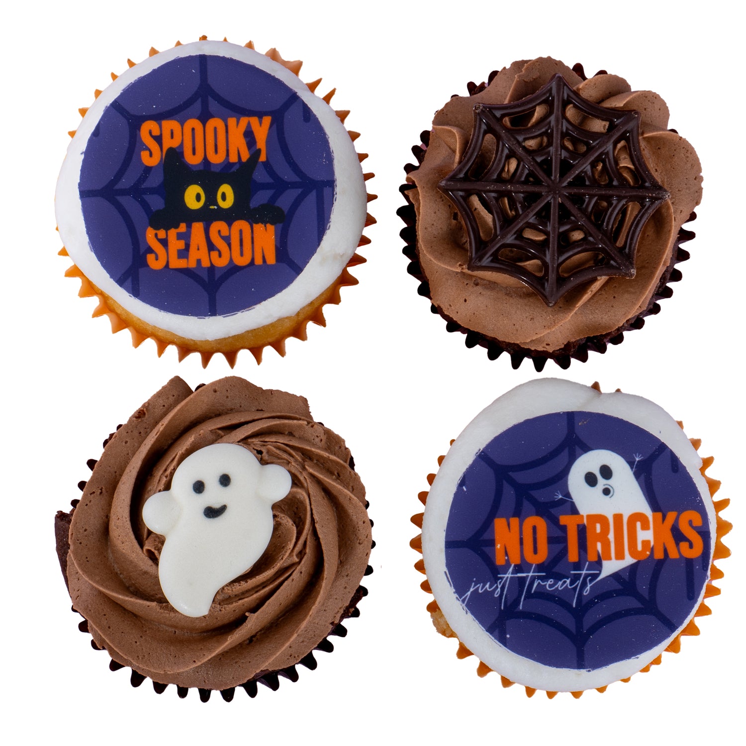 Halloween Themed Muffins 4 Pack