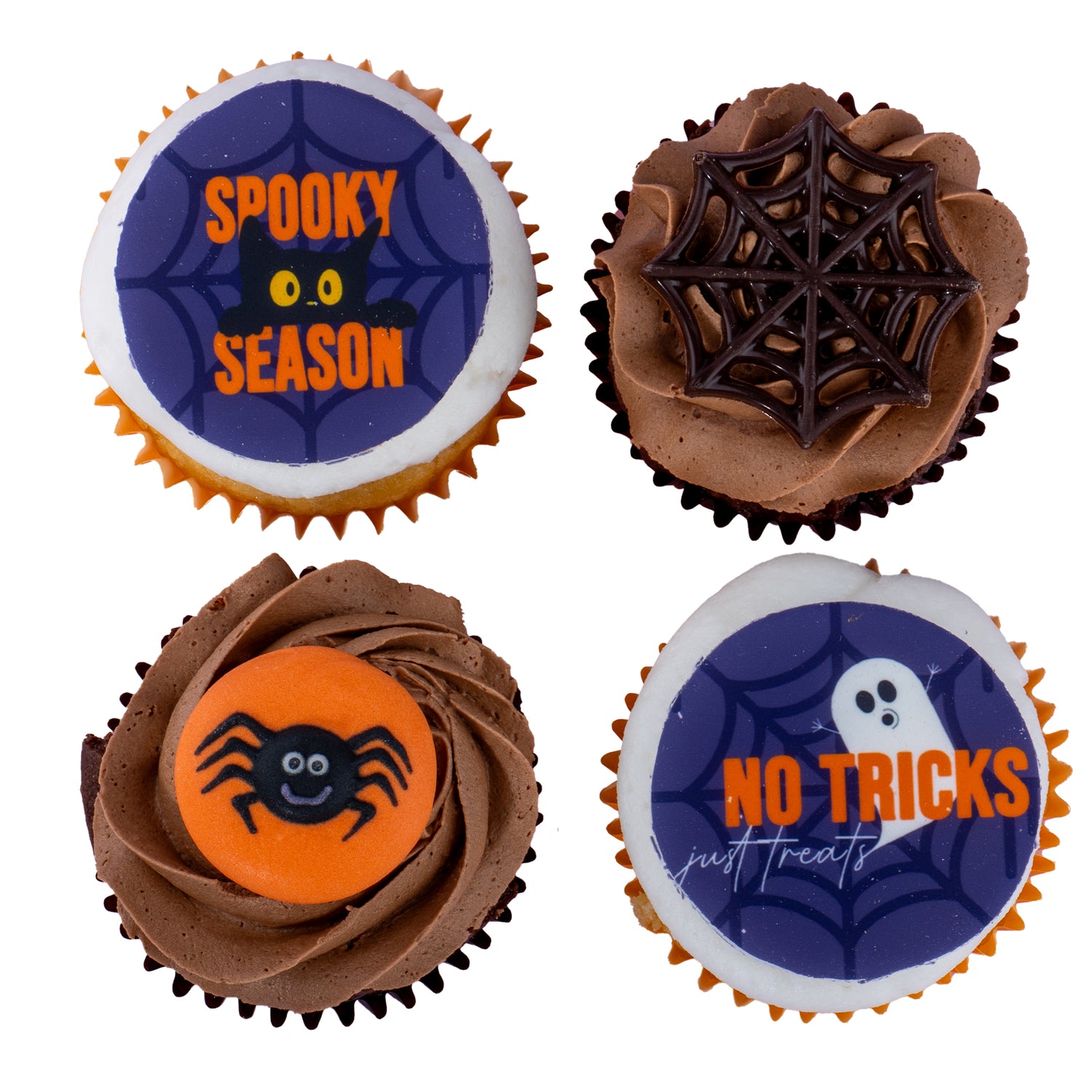 Halloween Themed Muffins 4 Pack