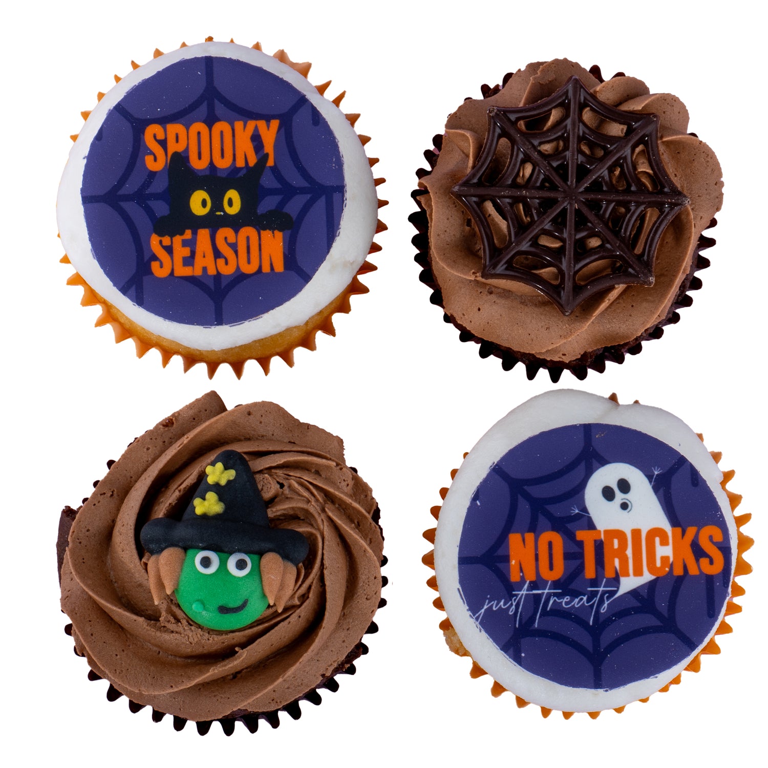Halloween Themed Muffins 4 Pack
