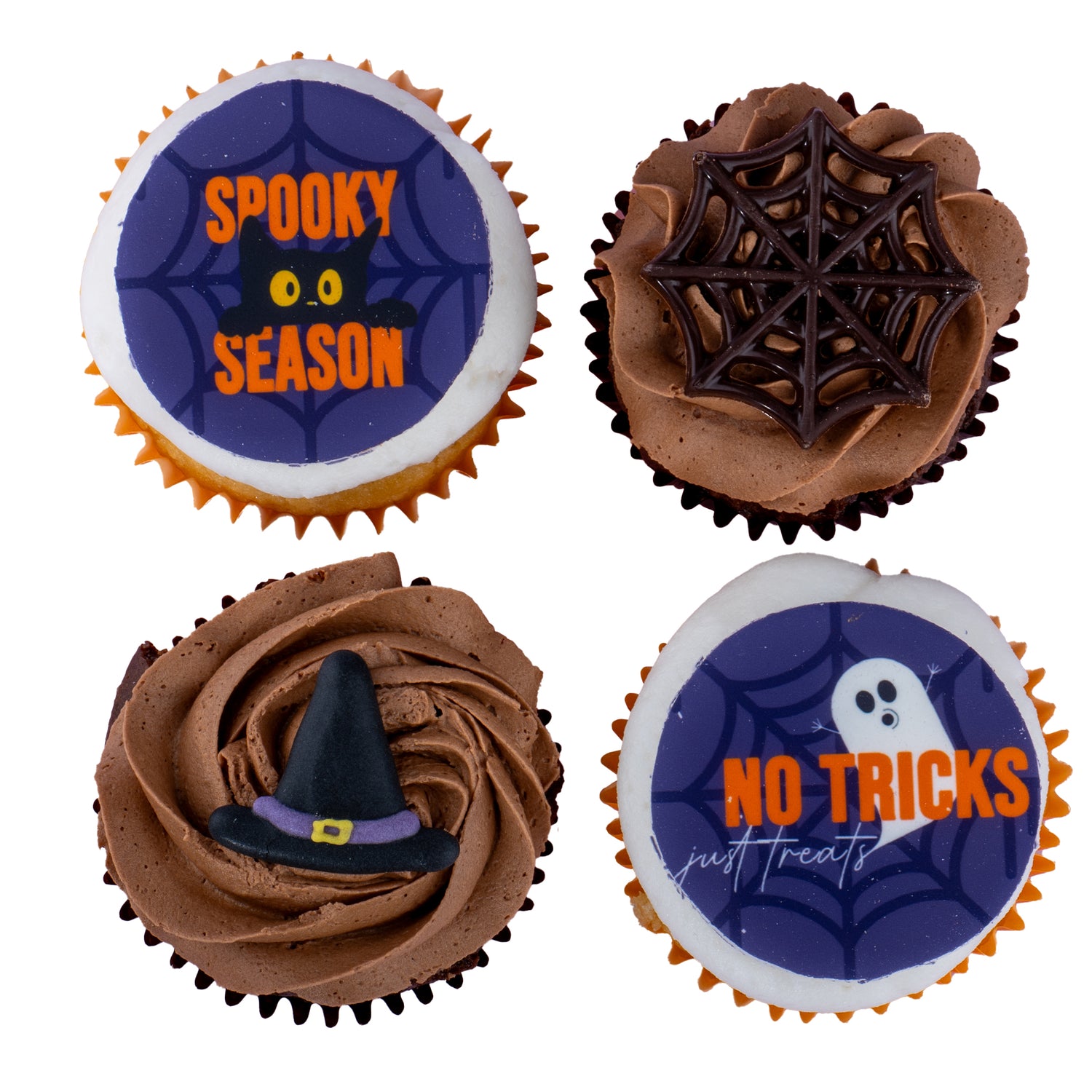 Halloween Themed Muffins 4 Pack