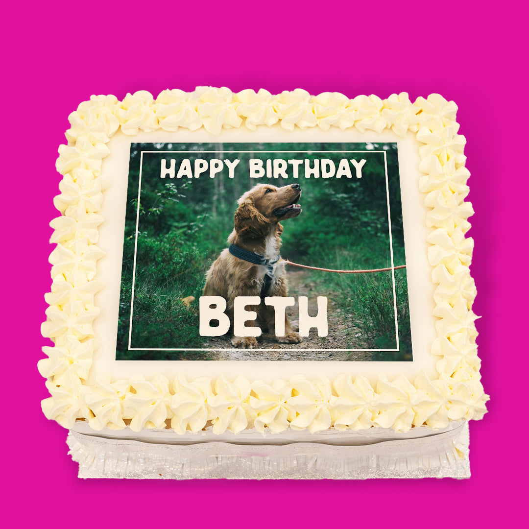 Dogs Pre-Designed Cakes