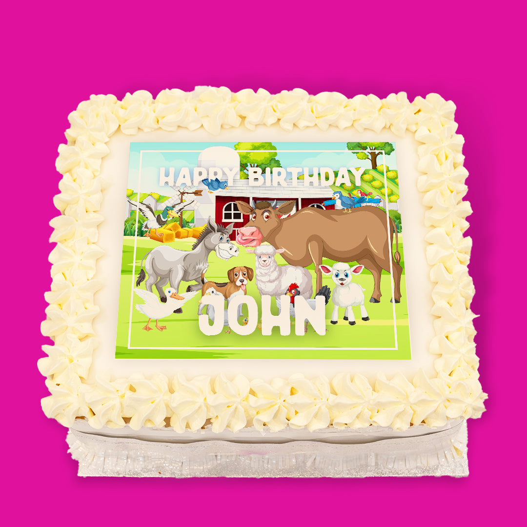 Animal Pre-Designed Cakes