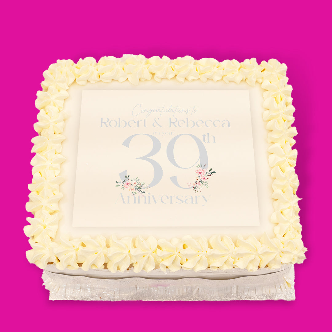 Anniversary Pre-Designed Cakes