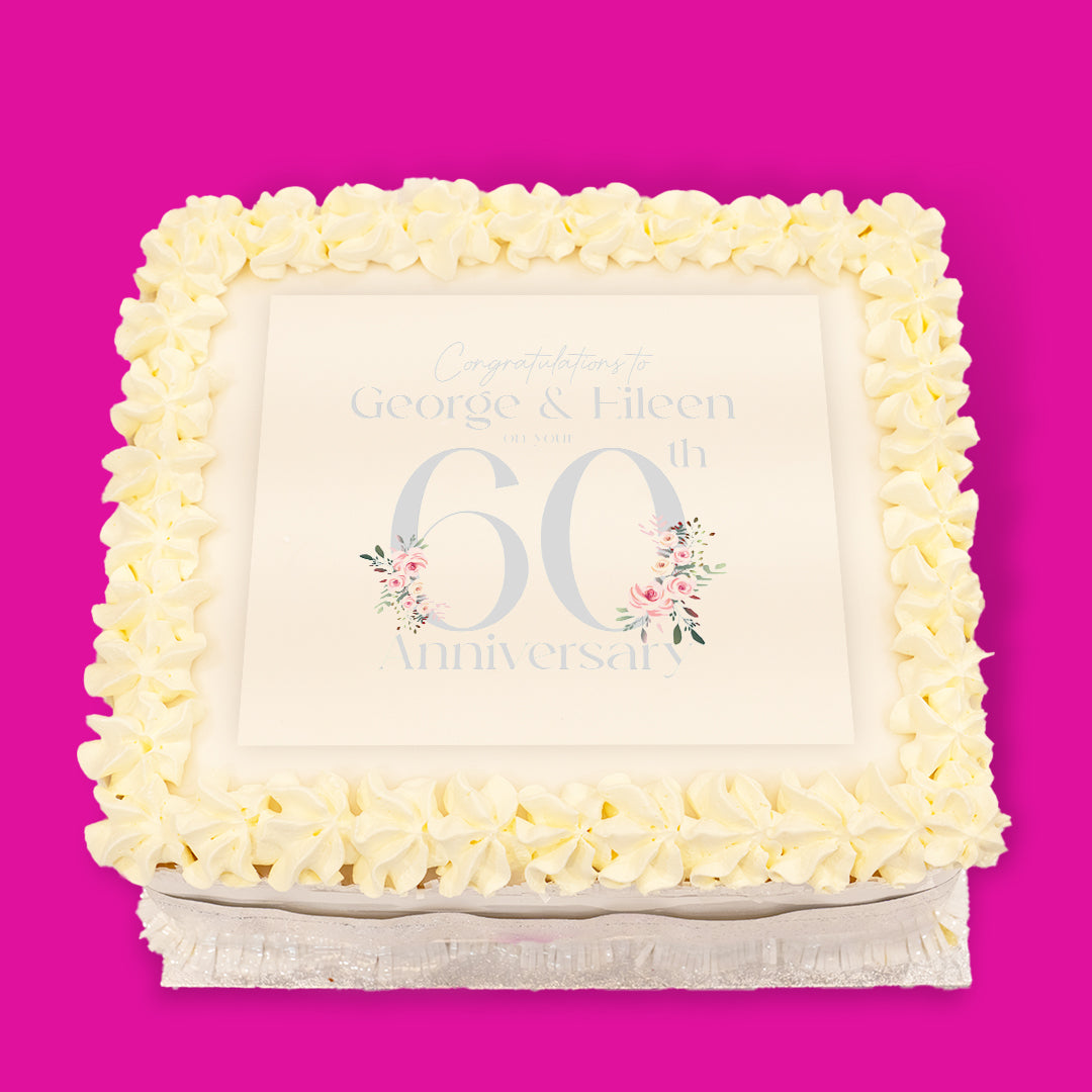 Anniversary Pre-Designed Cakes