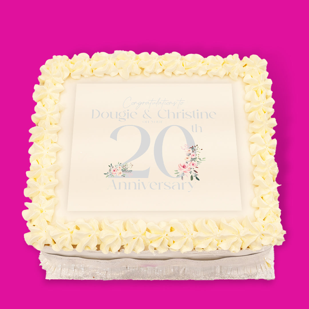 Anniversary Pre-Designed Cakes