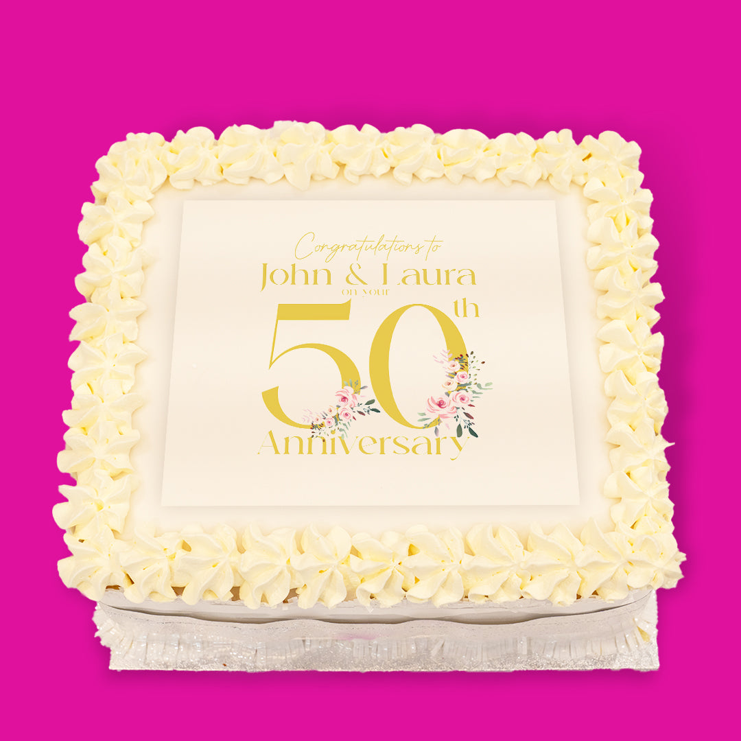 Anniversary Pre-Designed Cakes