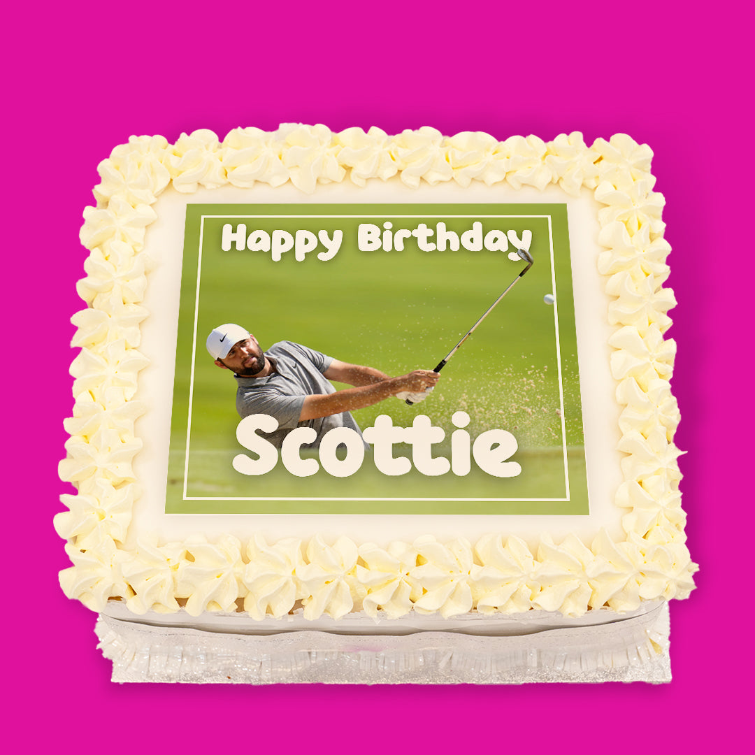 Golf Themed Pre-Designed Cakes