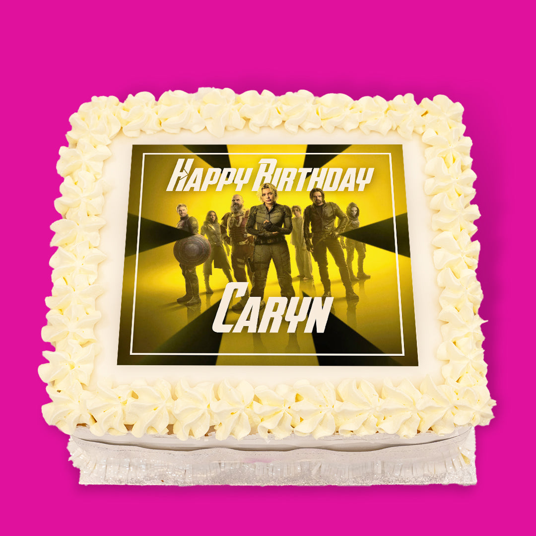 Superhero Pre-Designed Cakes