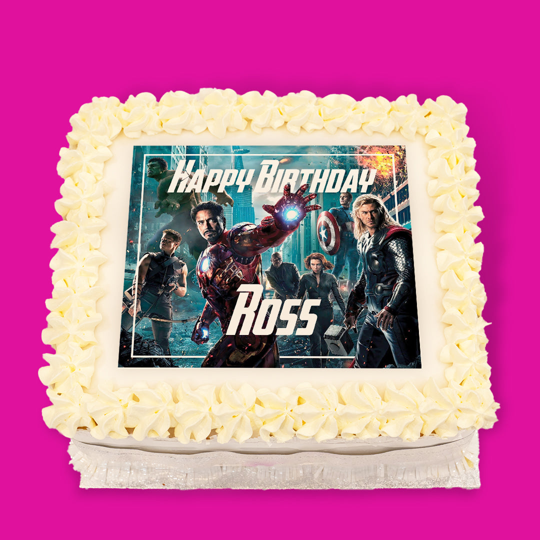 Superhero Pre-Designed Cakes