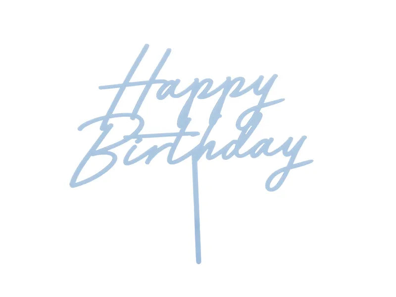 Happy Birthday Cake Topper