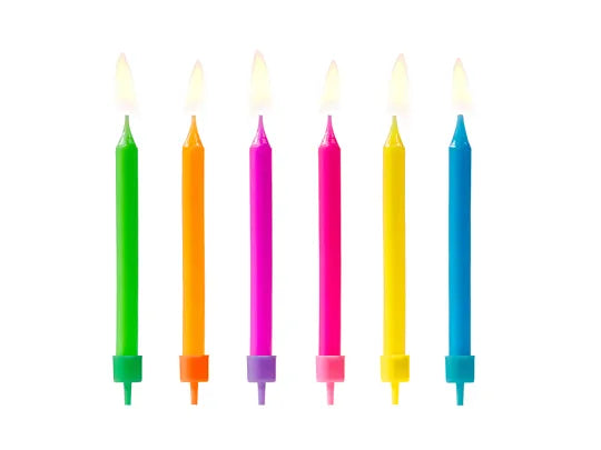 Birthday Candles - 6 Pack