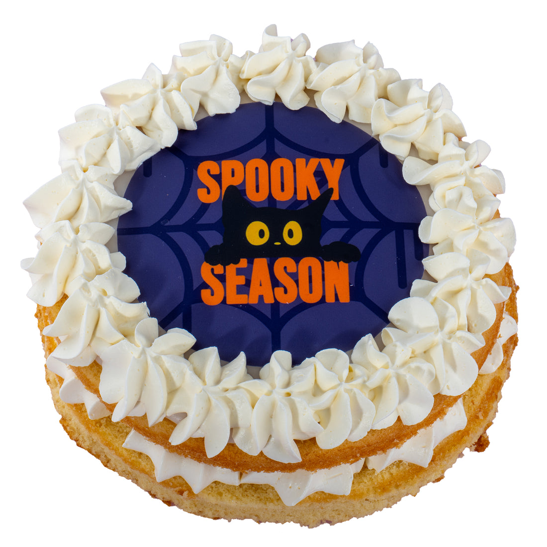 Spooky Season Halloween Small Round Cake