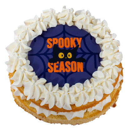 Spooky Season Halloween Small Round Cake
