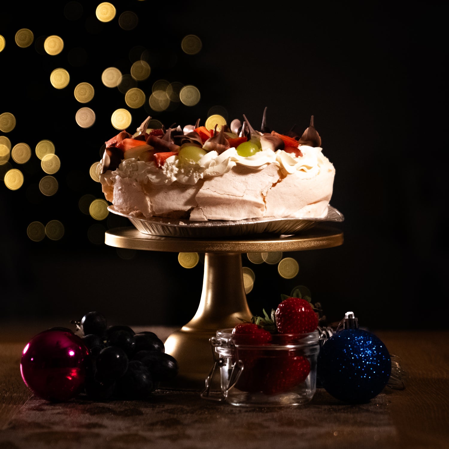 Pavlova with Dairylite Cream &amp; Seasonal Fruits - Ballymena