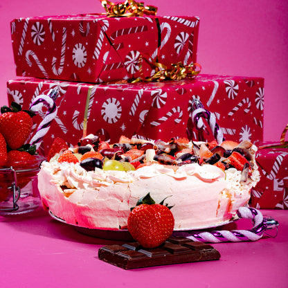 Pavlova with Dairylite Cream &amp; Seasonal Fruits