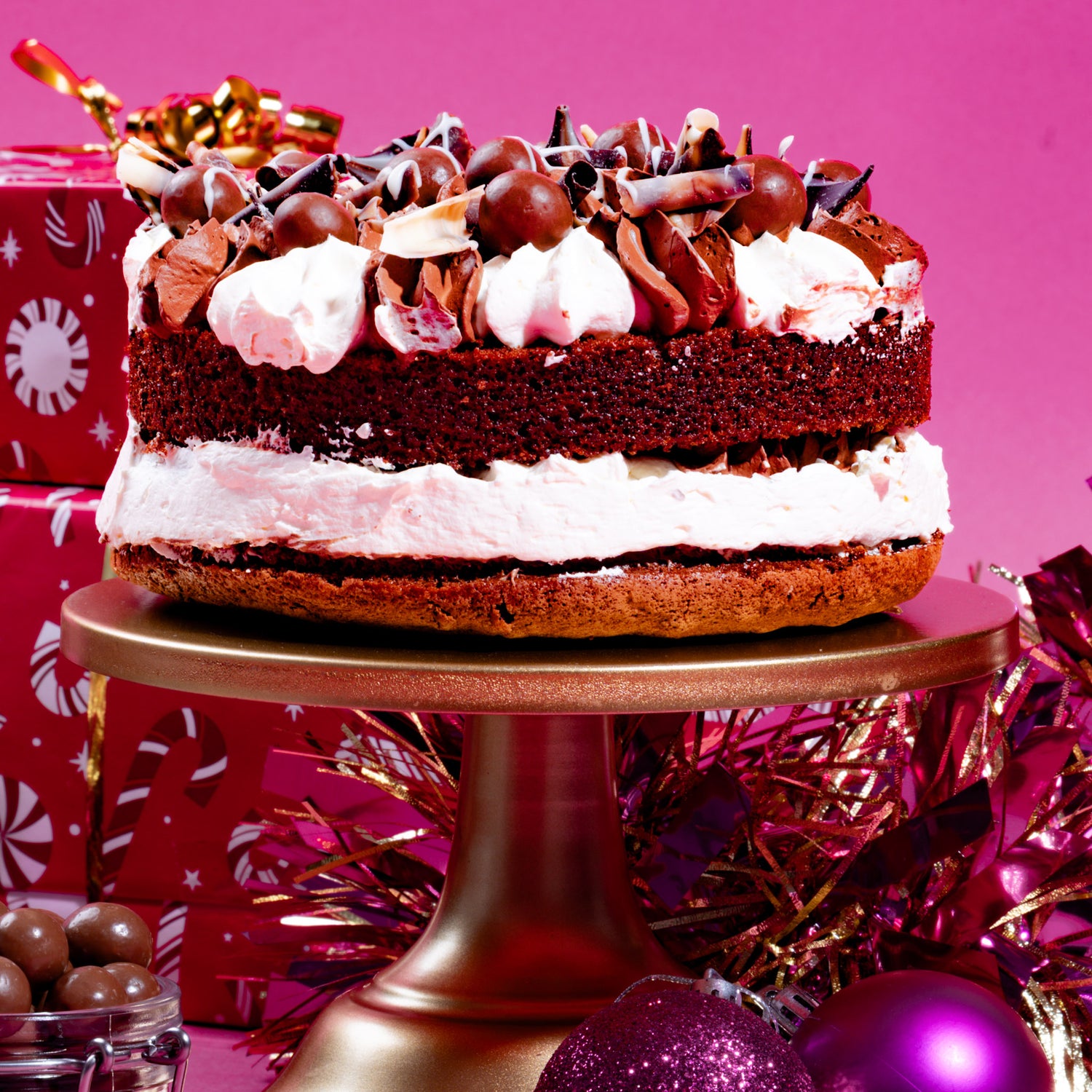 Malteser Cake with Dairylite Cream