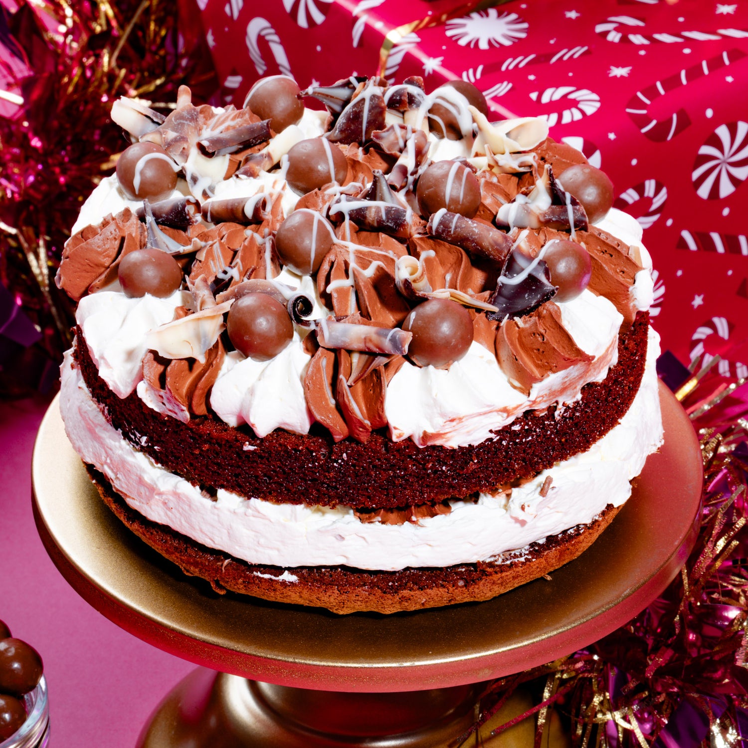 Malteser Cake with Dairylite Cream