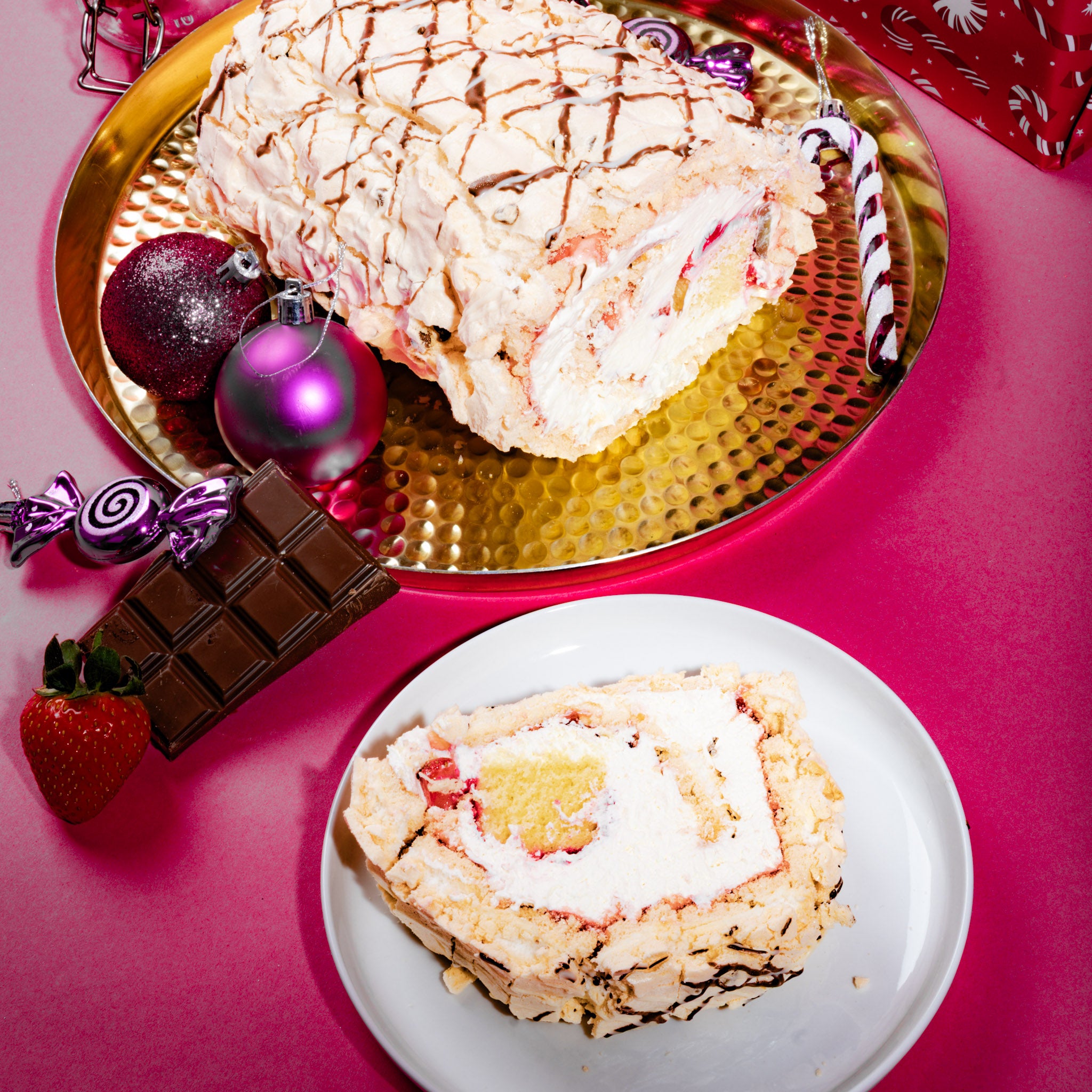 Roulade with Dairylite Cream