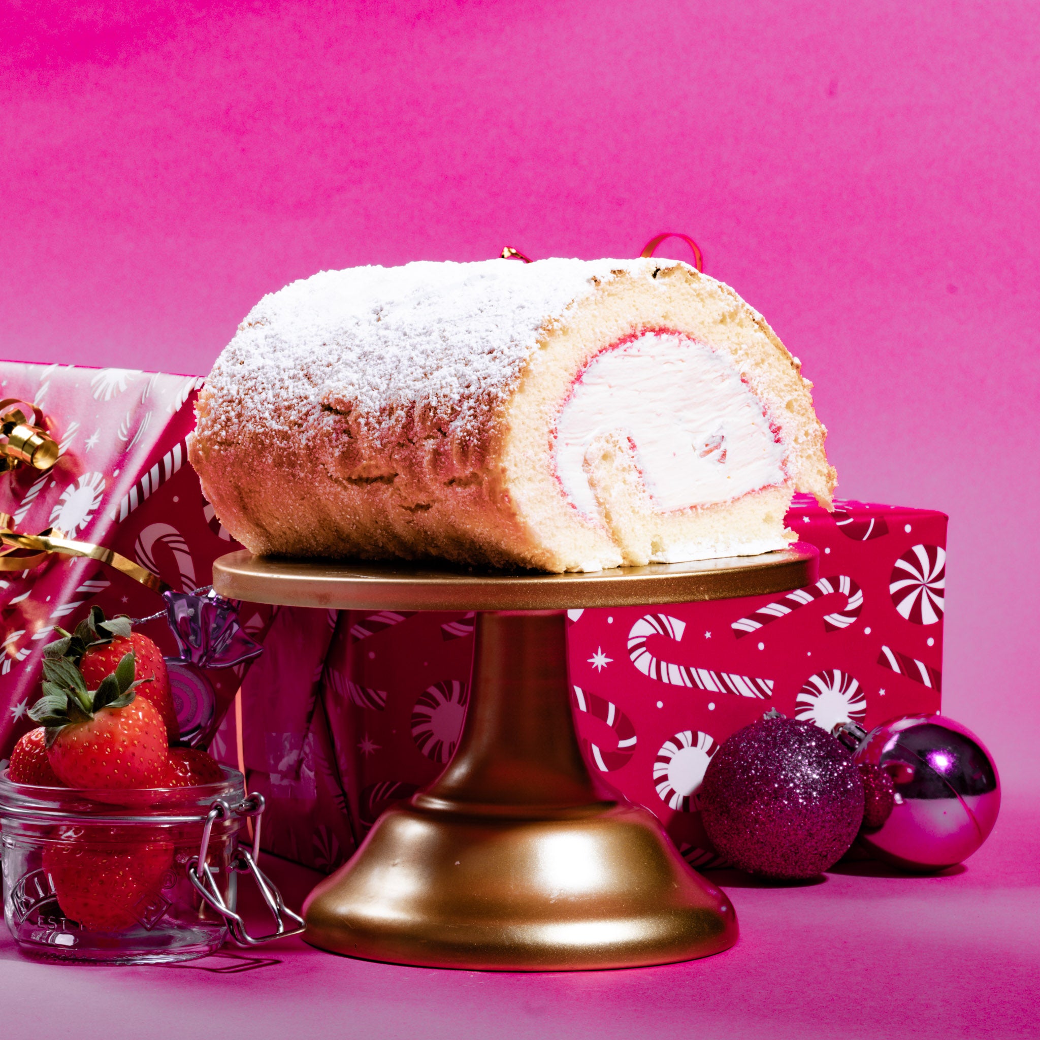 Plain Swiss Roll with Dairylite Cream