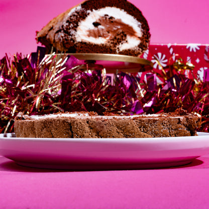 Chocolate Swiss Roll with Dairylite Cream