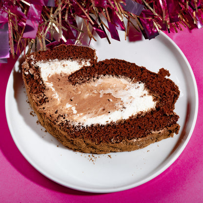 Chocolate Swiss Roll with Dairylite Cream