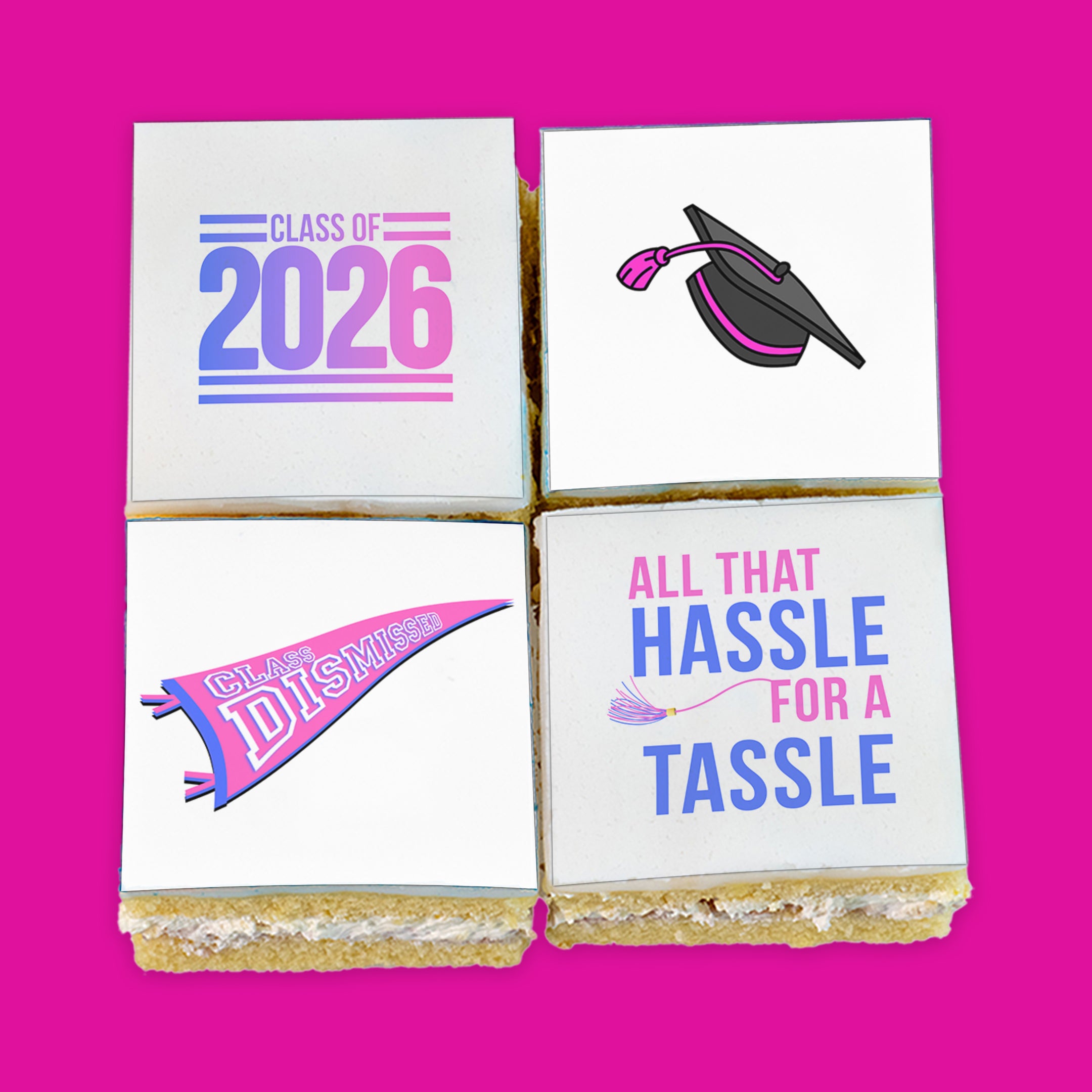 Graduation Diamonds 4 Pack