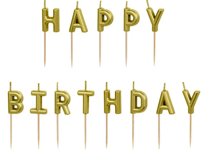 Happy Birthday Candles - 13 Pack