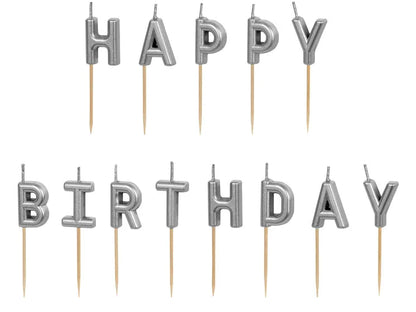 Happy Birthday Candles - 13 Pack