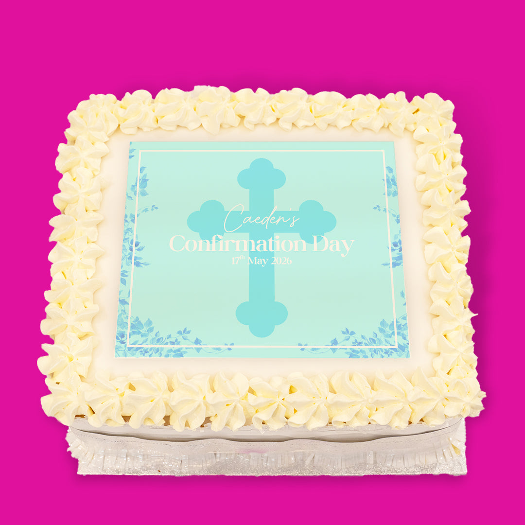 Confirmation Pre-Designed Cakes
