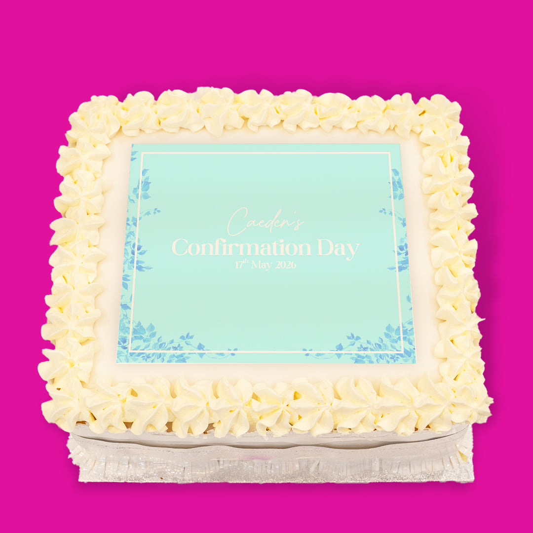 Confirmation Pre-Designed Cakes