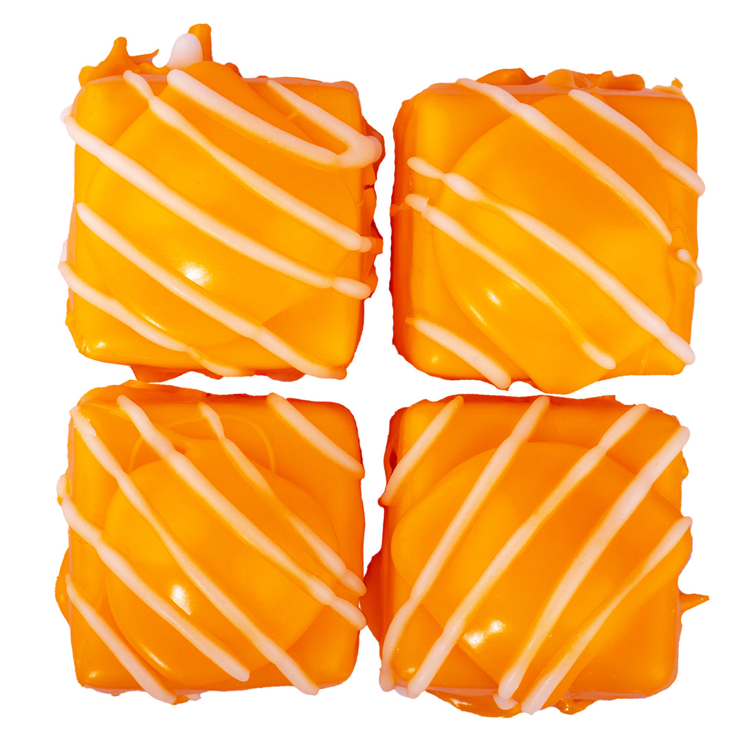 Orange French Fancies 4 Pack