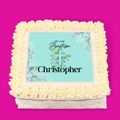 Baptism Pre-Designed Cakes