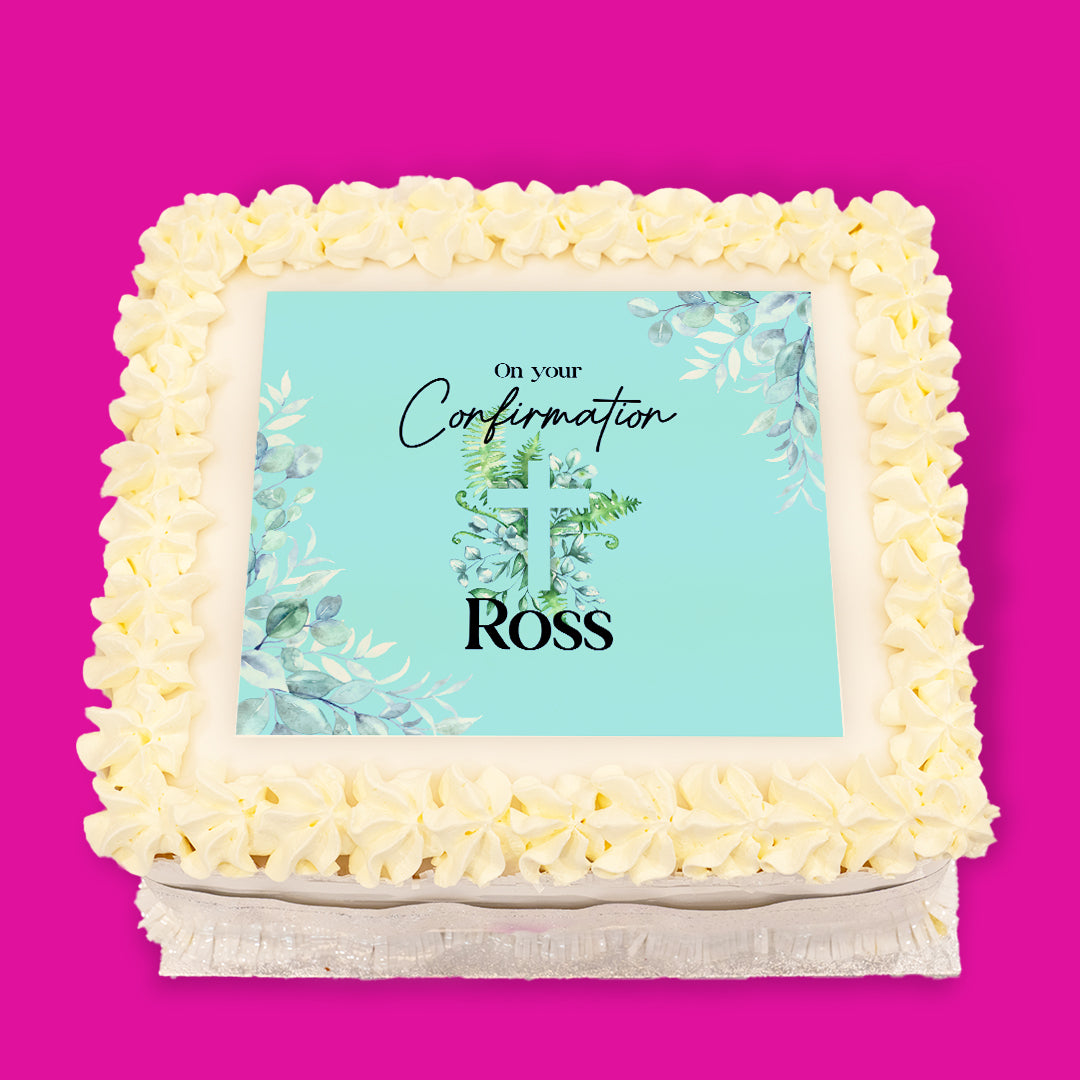 Confirmation Pre-Designed Cakes