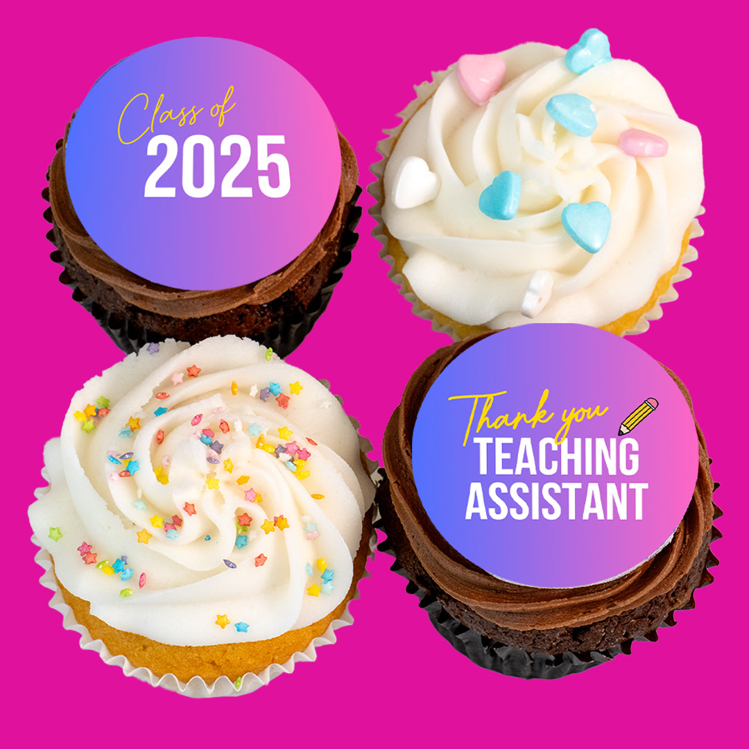 Thank You Teaching Assistant Muffins 4 Pack